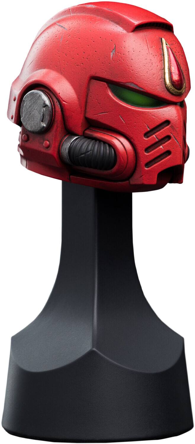 Alt View 1. Weta Workshop - WETA Workshop Mini Prop Replica - Warhammer 40,000 - Blood Angels Miniature Helmet   - COLLECTIBLES - Multicolor.