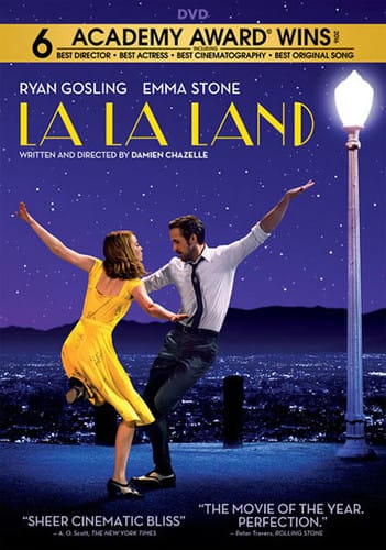 Front. La La Land   - DVD.