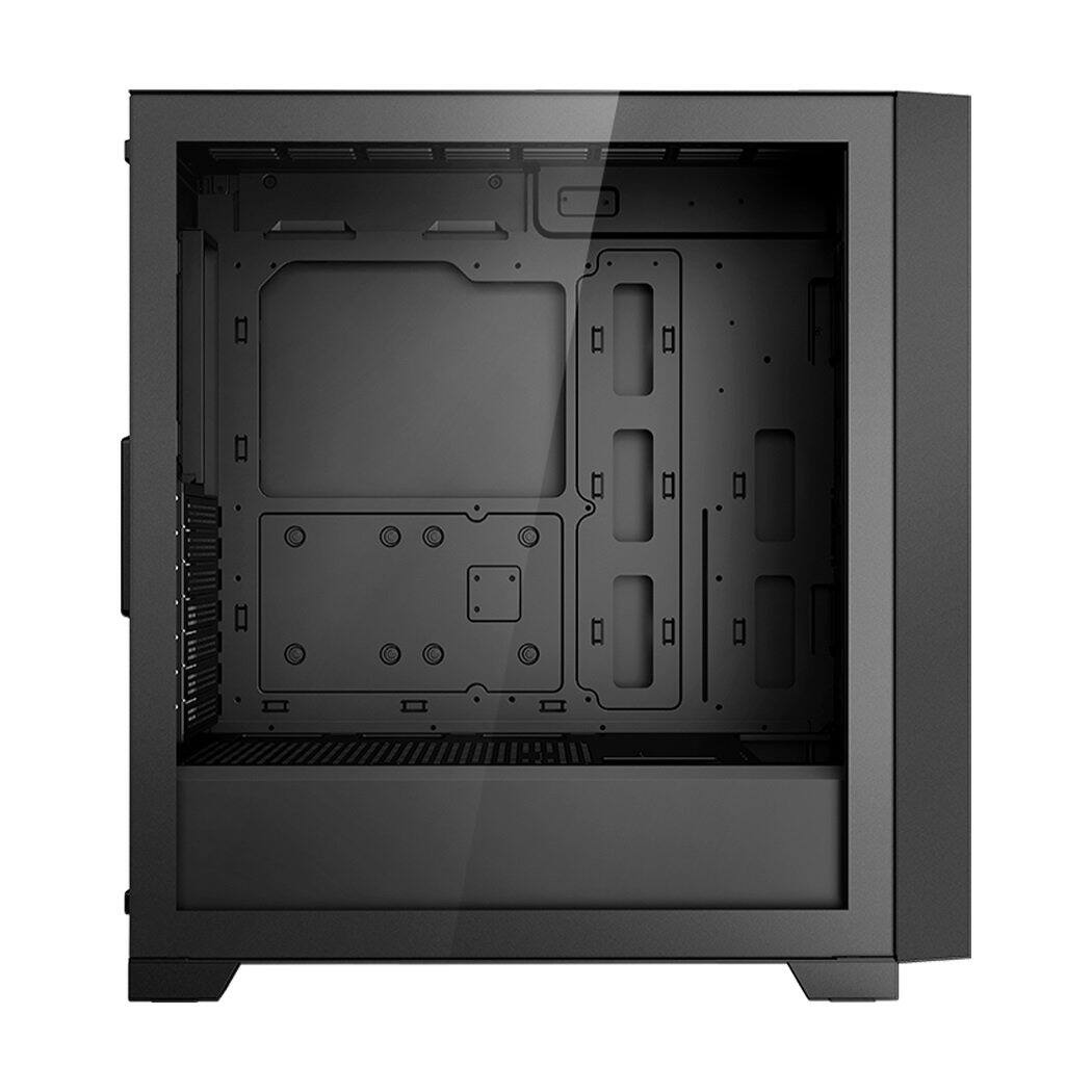 Alt View 1. PCCOOLER - C3-D510BKP3-GL C3D510 ARGB BK with 3 ARGB Fans Desktop Computer Case Gaming PC Case for E-ATX / ATX / M-ATX / ITX - Black.
