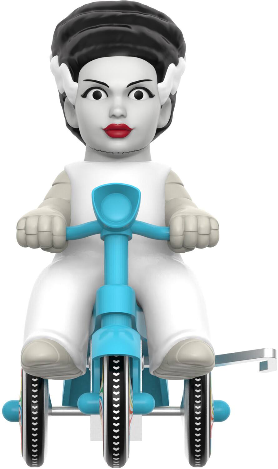 Alt View 1. Super7 - Super7 - Universal Monsters - Super Cycles - Bride Of Frankenstein (White with Blue Trike)   - Collectibles - Multicolor.