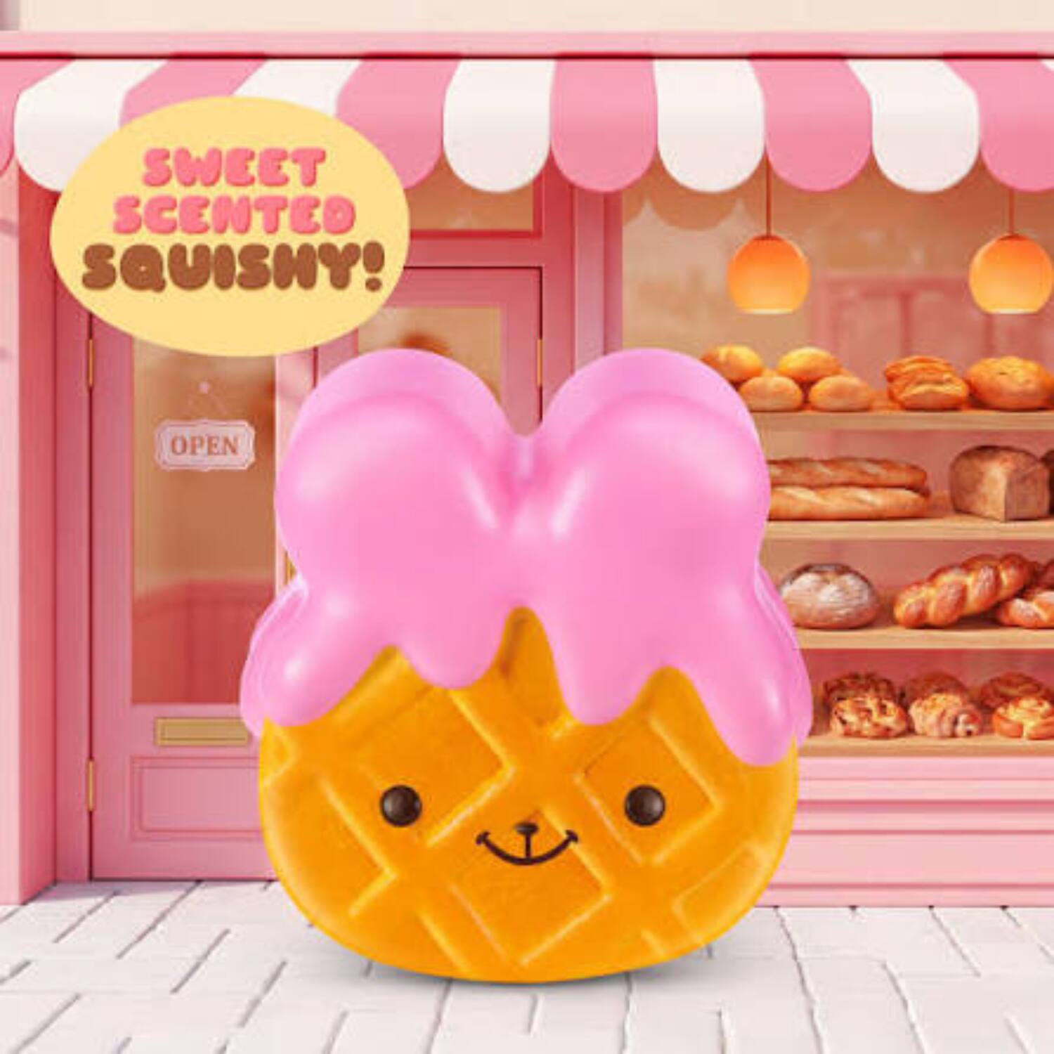 SWEET SCENTED SQUISHY!  
OPEN