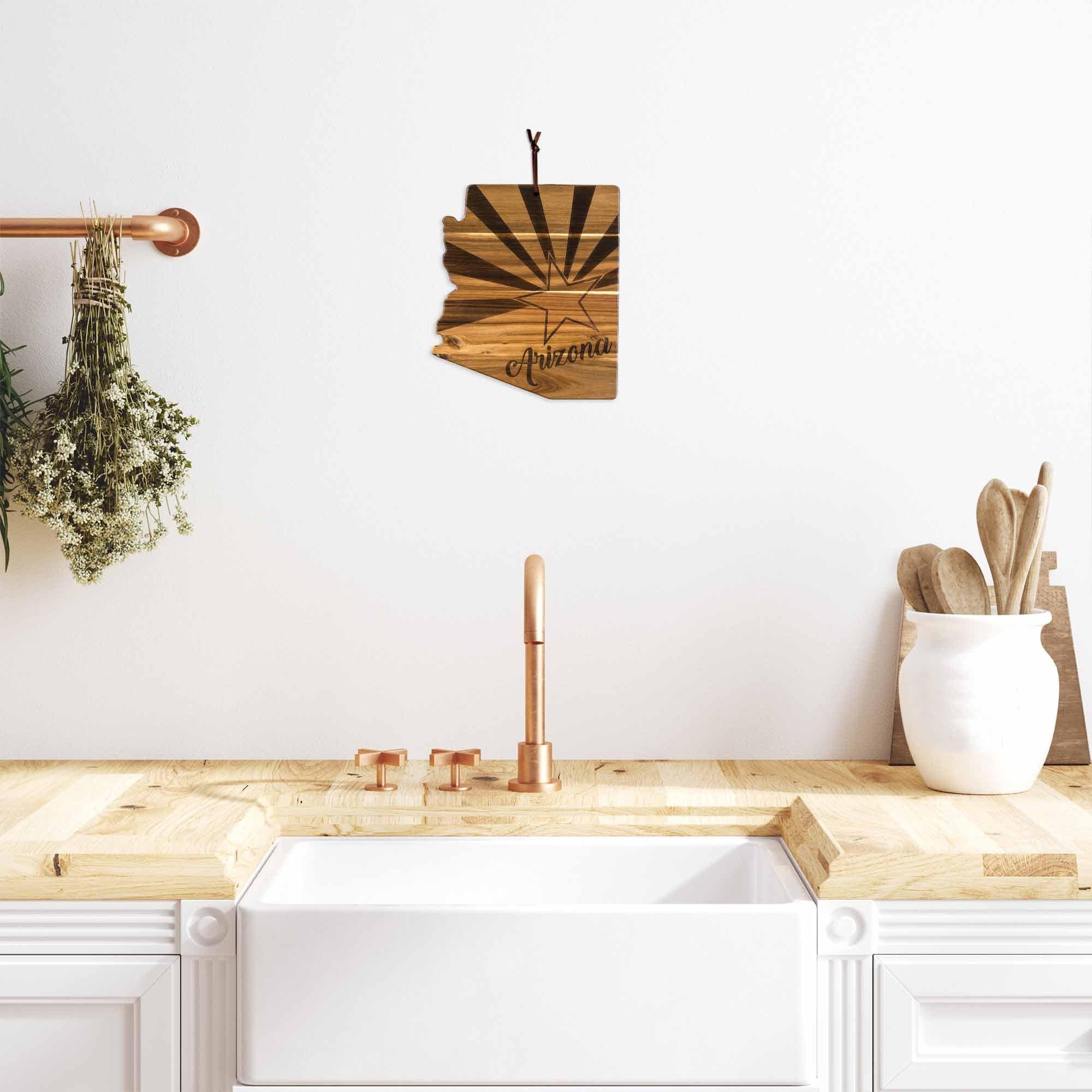 Left. Rock & Branch - Origins Series Arizona Cutting Board.