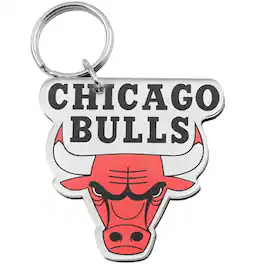 WinCraft - Chicago Bulls Team Logo High Definition Keychain - Multicolor