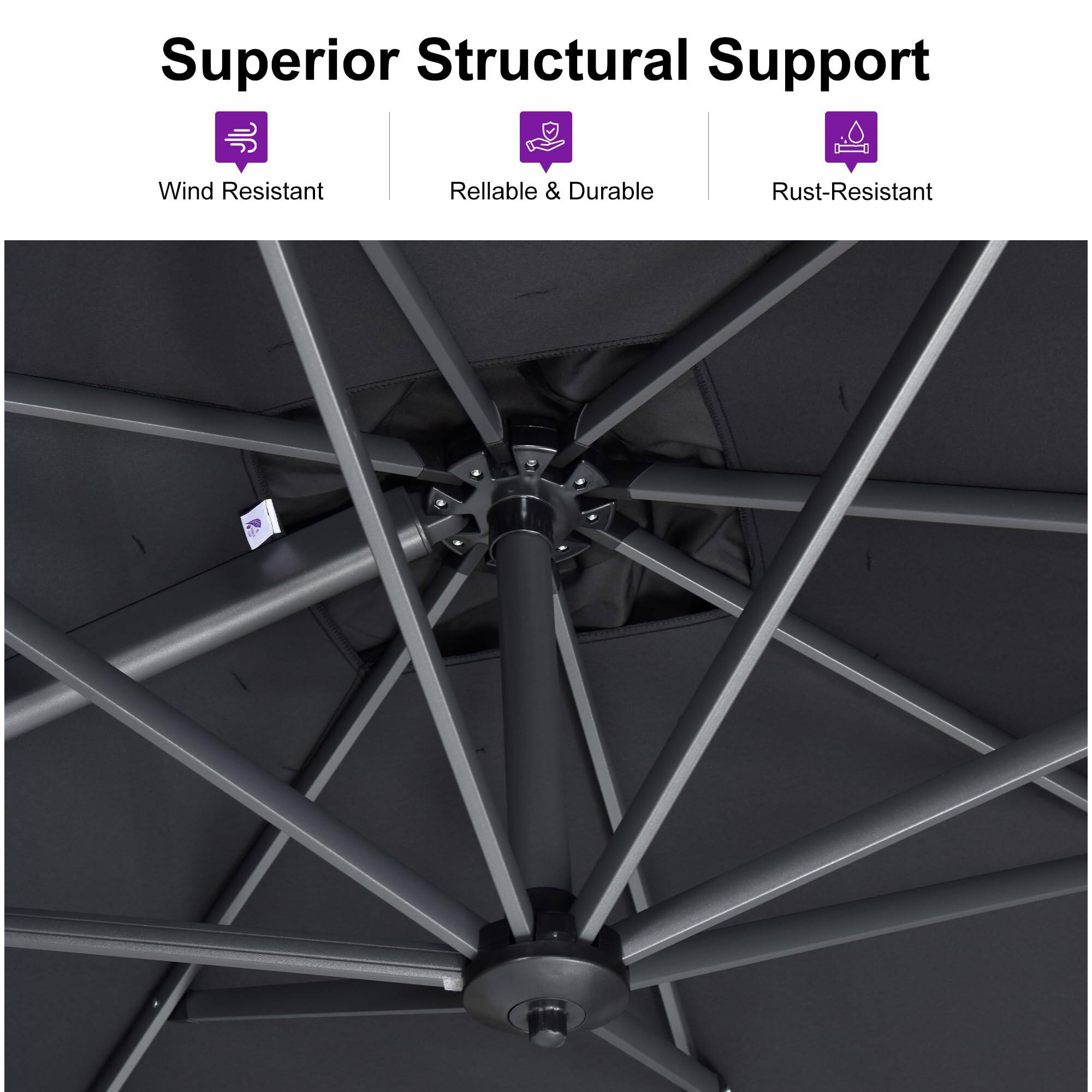 Superior Structural Support

- Wind Resistant
- Reliable & Durable
- Rust-Resistant