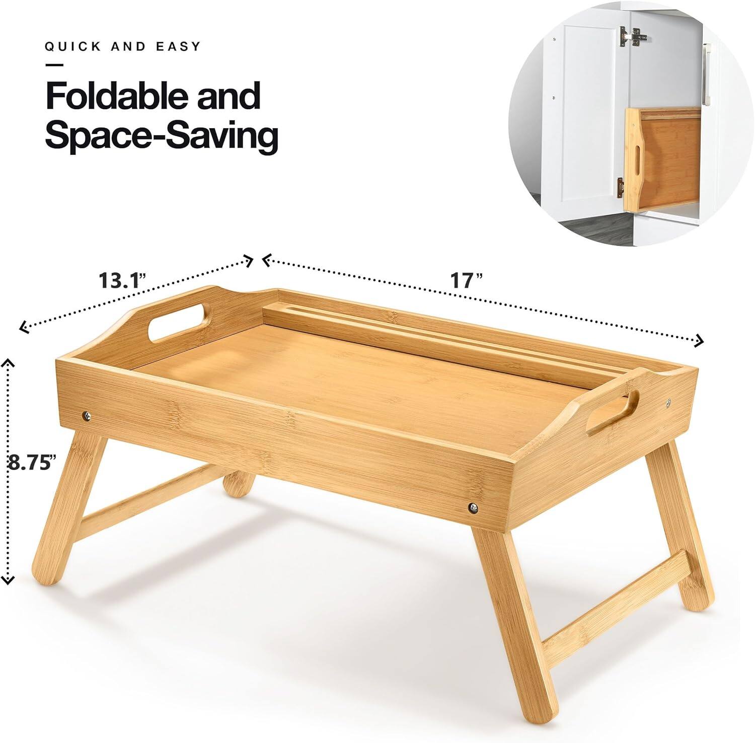 QUICK AND EASY  
Foldable and Space-Saving  

13.1"  
17"  
8.75"