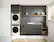 Alt View 9. Bosch - 500 Series 2.4 Cu. Ft. High-Efficiency Stackable Smart Front Load Washer with 4D Wash System - White.
