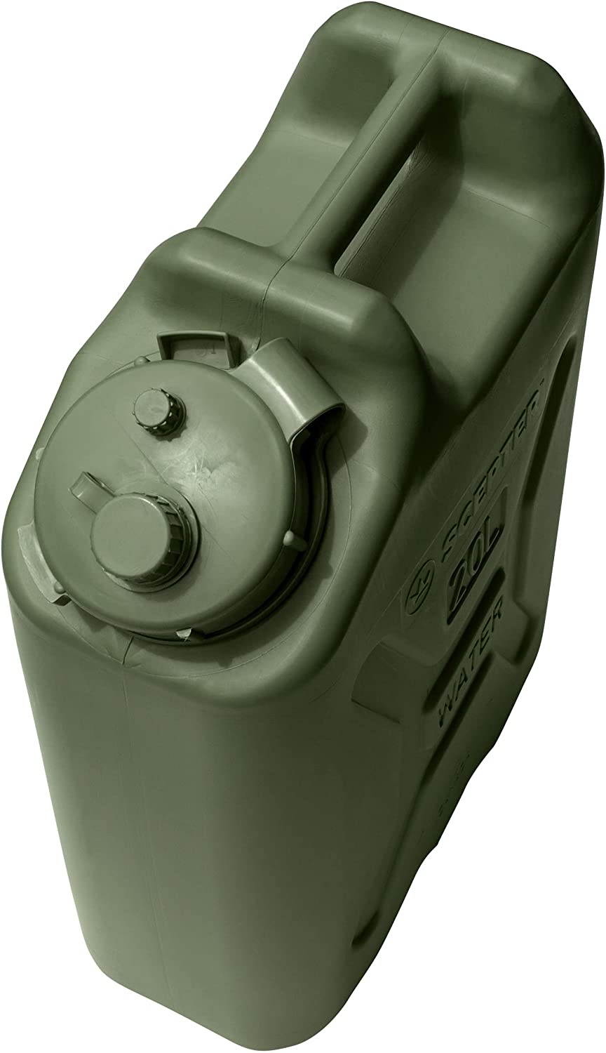 The text on the image reads:

"20L
WATER"