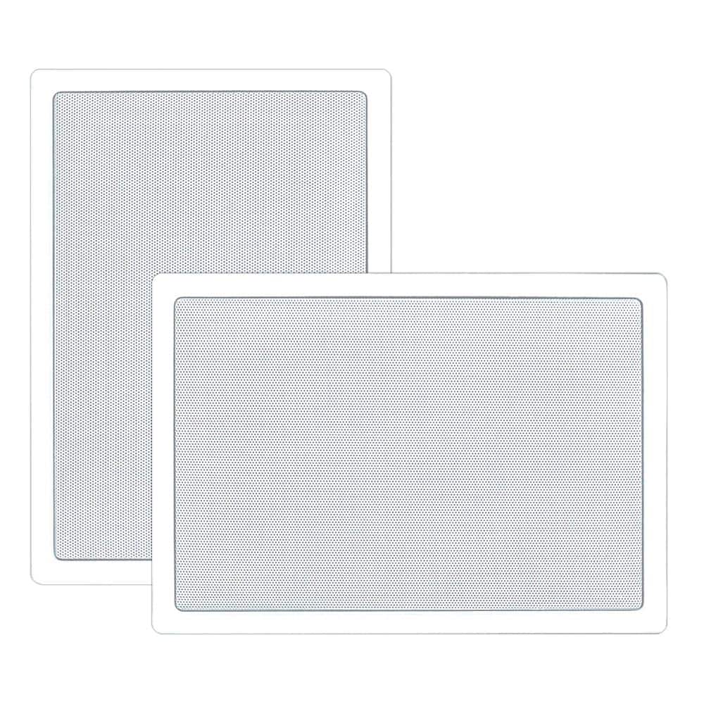 Pyle - 6.5'' Home In-Wall / Ceiling Speakers - Black