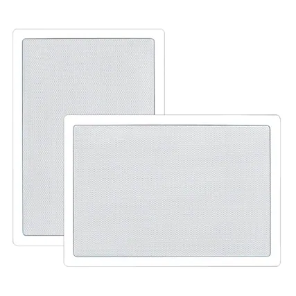 Front. Pyle - 6.5'' Home In-Wall / Ceiling Speakers - Black.