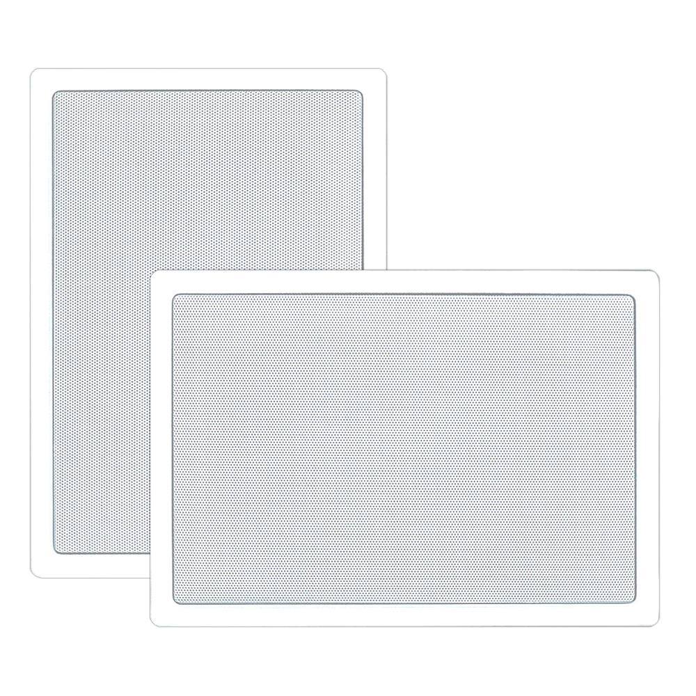 Front. Pyle - 6.5'' Home In-Wall / Ceiling Speakers - Black.