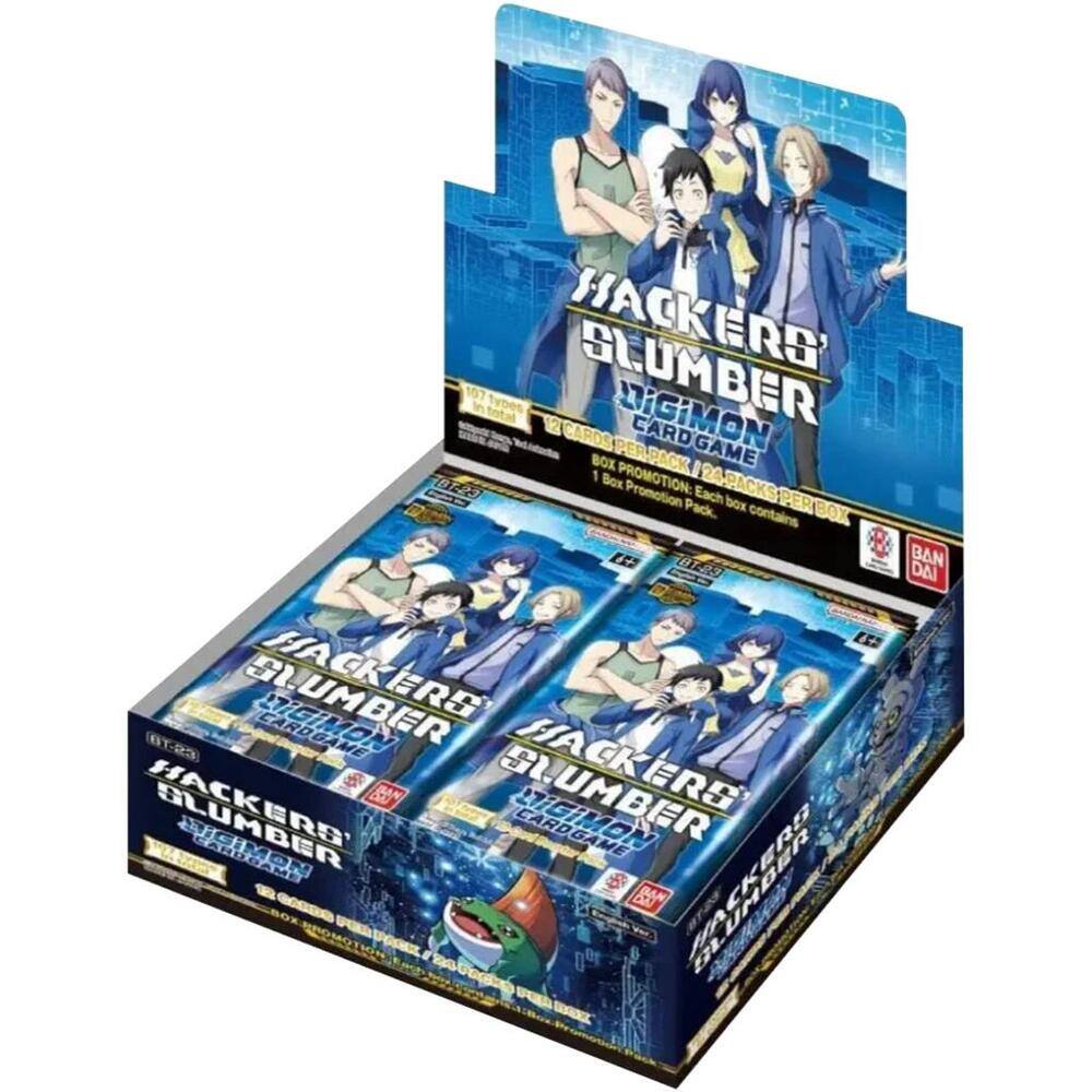 Bandai - Digimon TCG: Hackers' Slumber Booster Box (BT-23) price history on PriceWatchPro