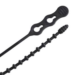 Gardner Bender - 8 in. L Black Beaded Cable Tie 15 pk