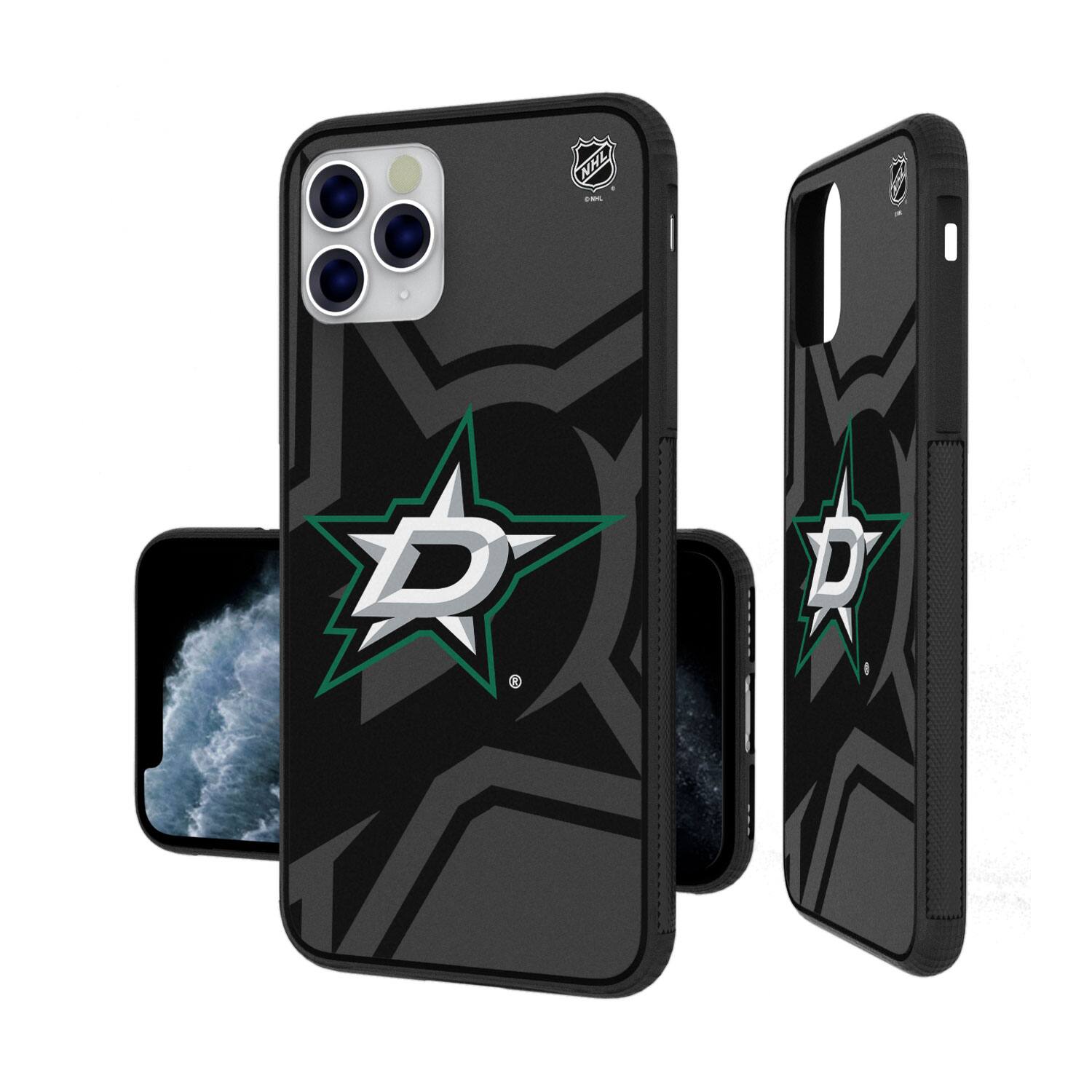 Alt View 2. Keyscaper - Dallas Stars Bump Case with 8.2ft Drop Protection - 14 Pro Max - Multicolor.
