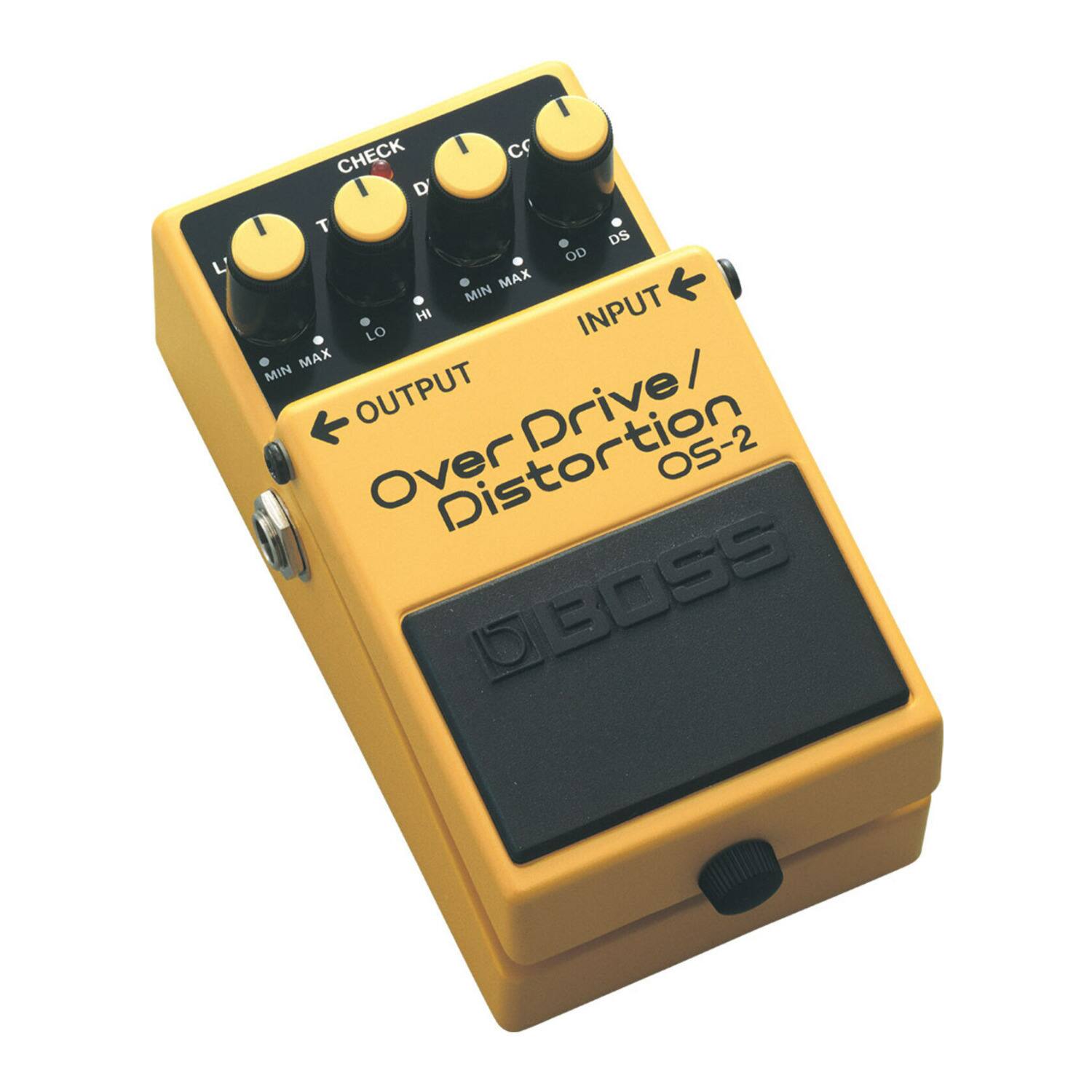 L' CHECK c D' T DS OD MAX MIN LO HI INPUT MAX / MIN OUTPUT Drive Over Distortion OS-2 UBOSS