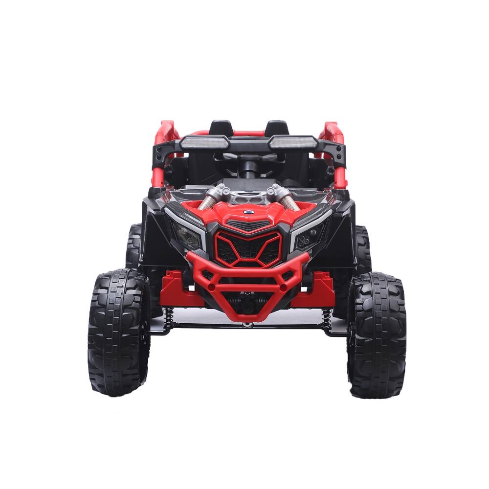 Alt View 1. Ropilly - Ropilly 24V Kids Ride on UTV with Parental Remote 4-Wheel Suspension Red.
