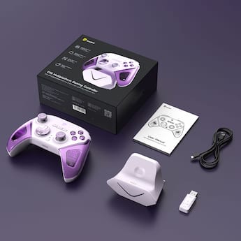 EasySMX D10 Wireless Game Controller TMR Joysticks, Dual Mode EasySMX D10 Wireless Game Controller TMR Joysticks, Dual Mode