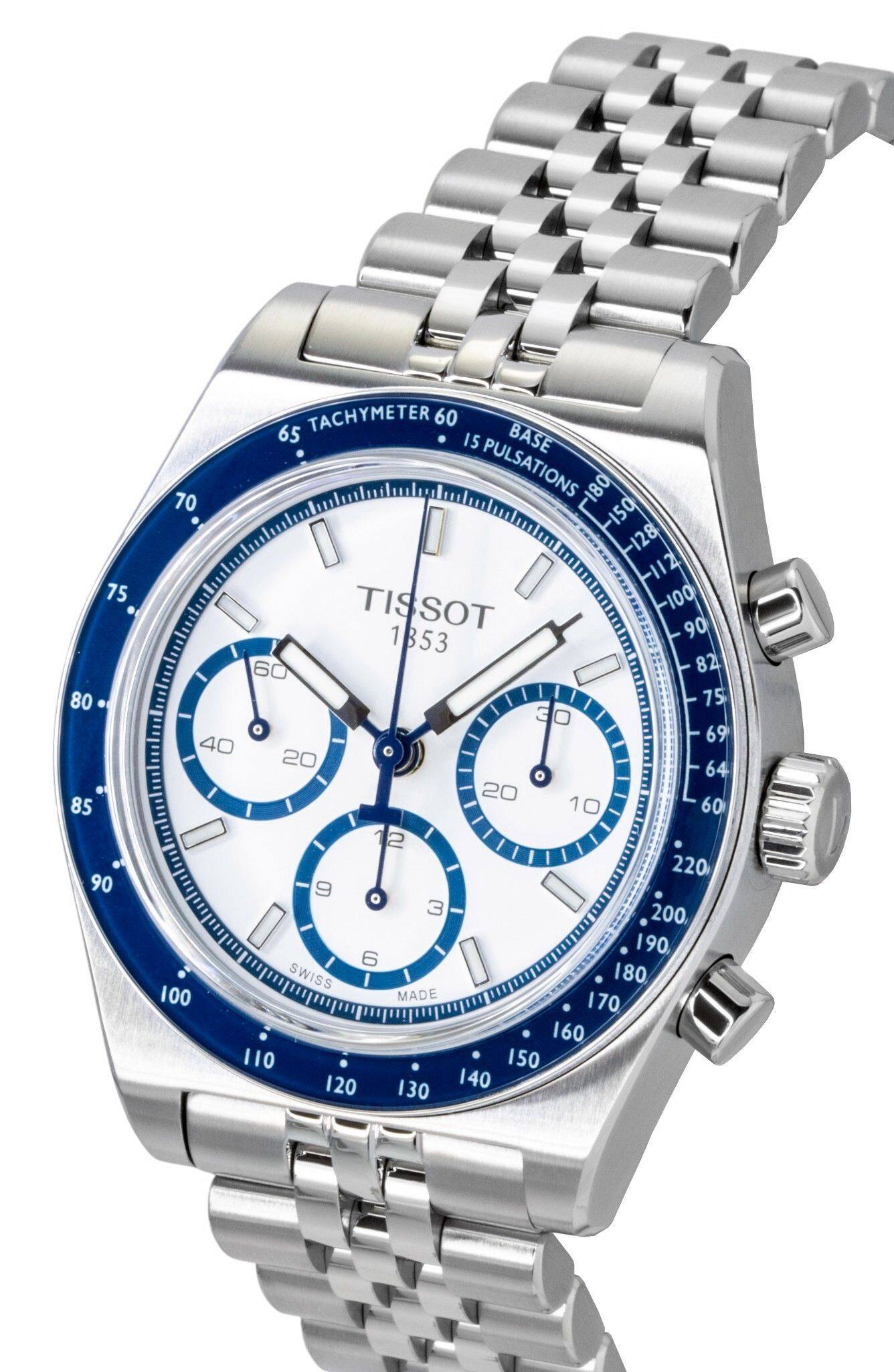 75 80 85 90  
TACHYMETER 60 65 70 75 80 85 90  
BASE 15 PULSATIONS 180 150 128 112 100  
TISSOT 1353  
SWISS MADE  
220 200 190 180 170 160 150 140 130 120 110 100