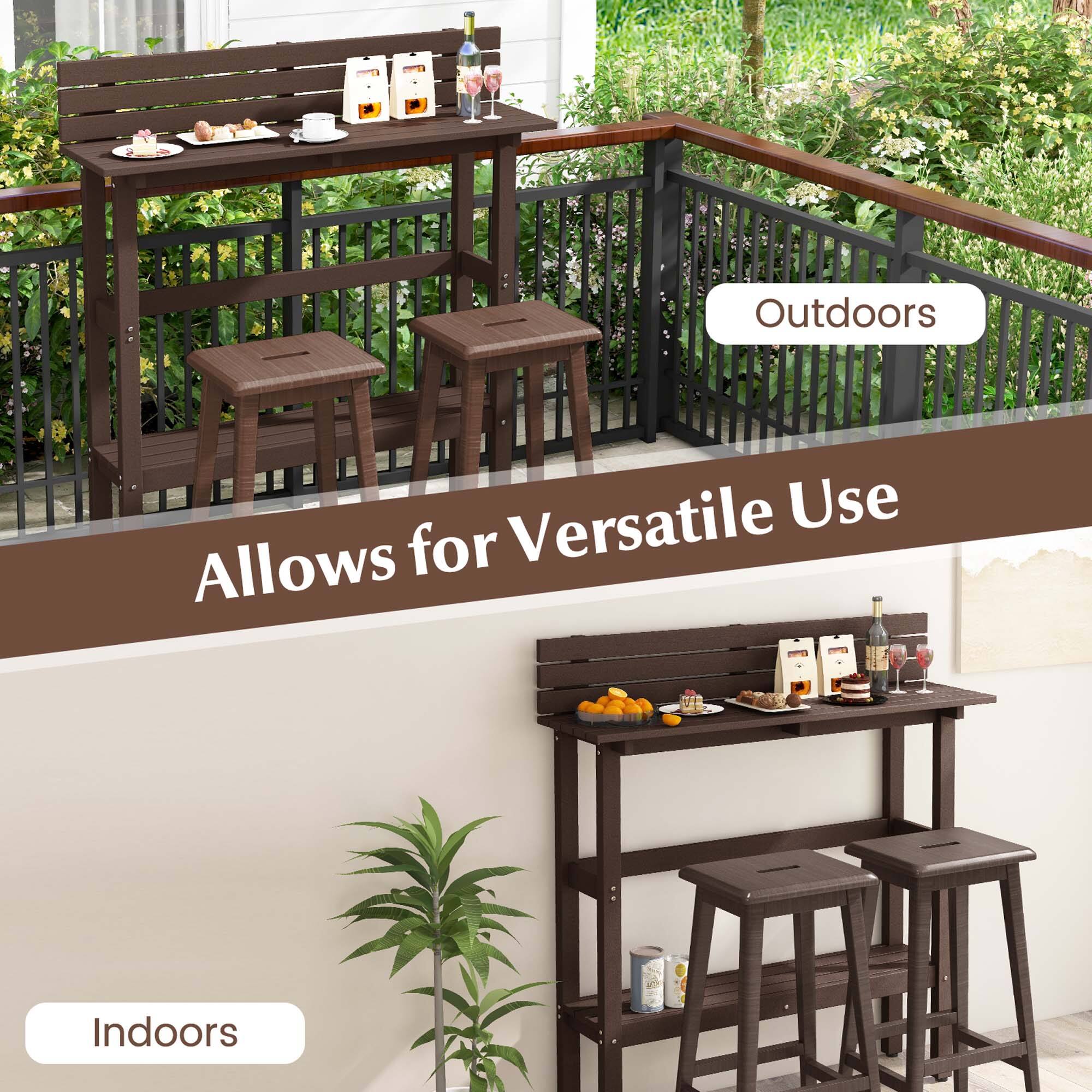 Outdoors Versatile Use Allows for Indoors