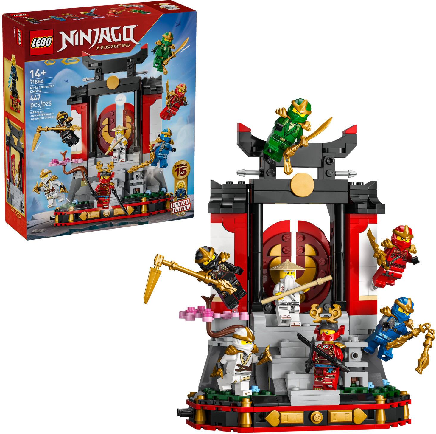 LEGO - NINJAGO Ninja Character Display 15th Anniversary 71866