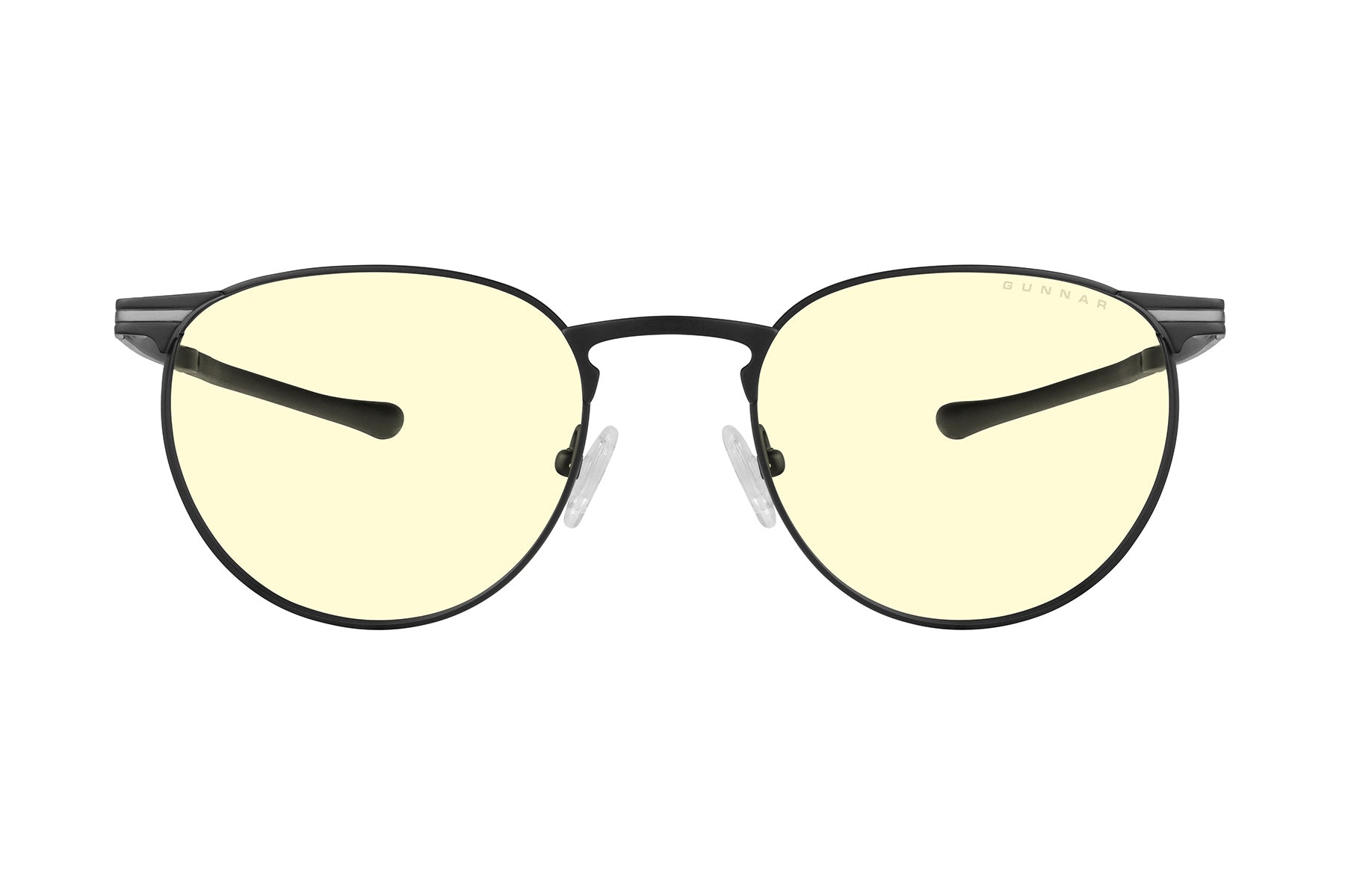 Alt View 4. GUNNAR - GUNNAR Computer Glasses  -  Mateo, Onyx, Amber Lens - Blue Light Blocking, Relieve Dry Eye, Anti Glare - Onyx.