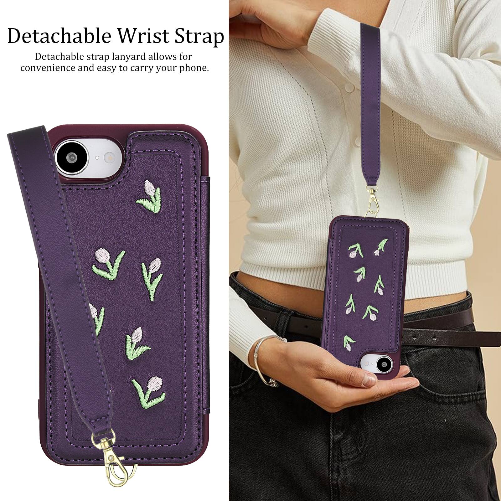 Detachable Wrist Strap

Detachable strap lanyard allows for convenience and easy to carry your phone.