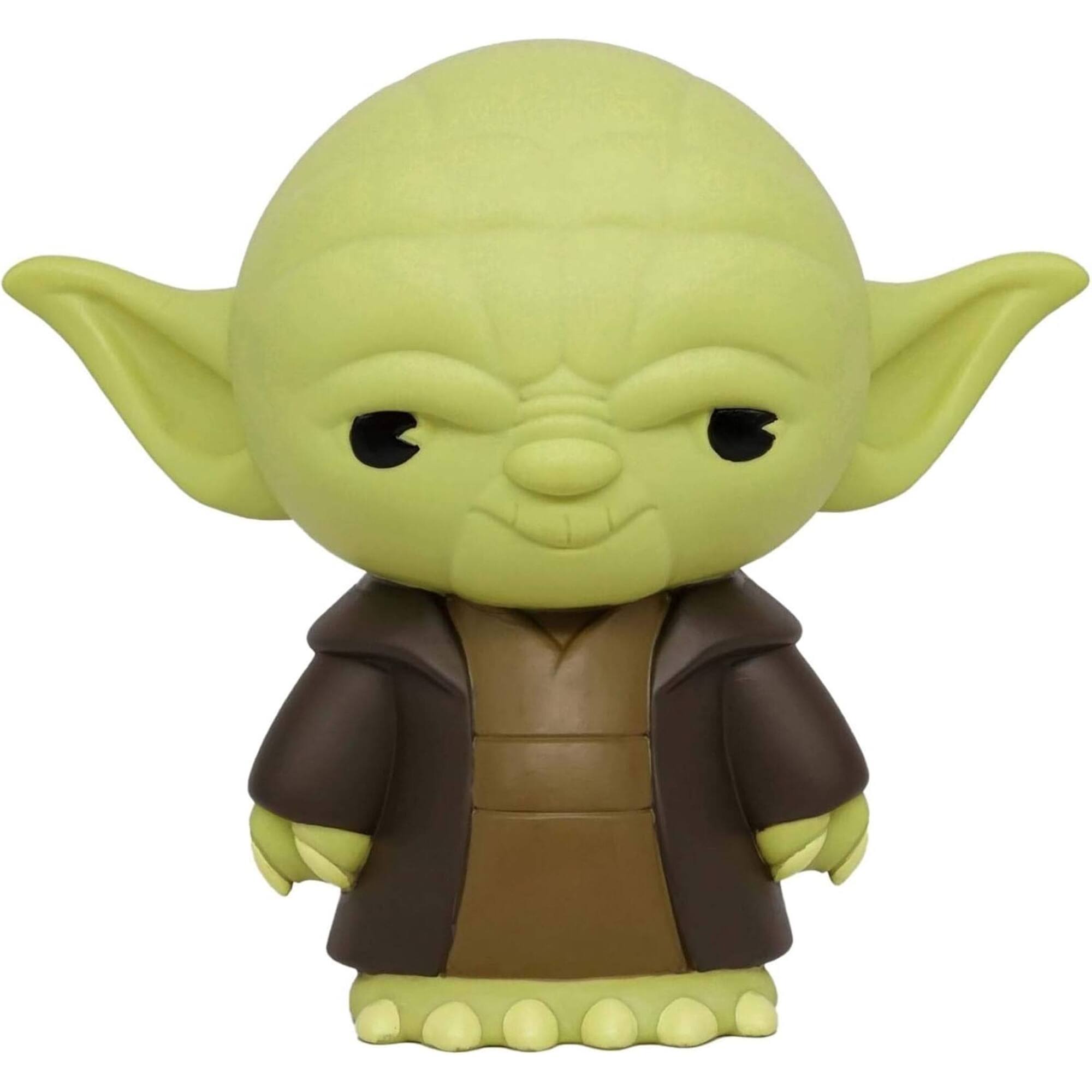 Front. Monogram - Monogram Star Wars Yoda Figural Coin Bank - Green.