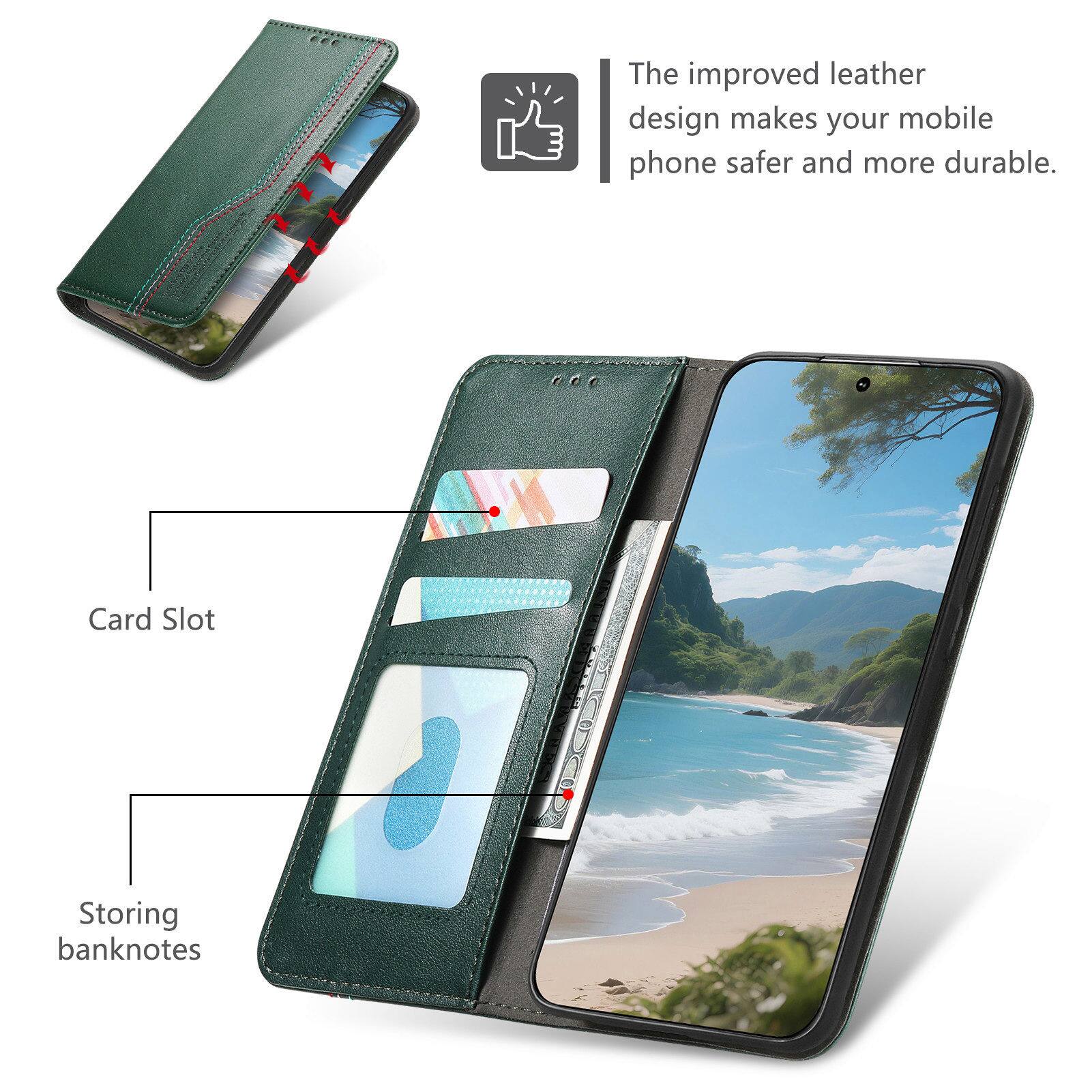 The improved leather design makes your mobile phone safer and more durable.

Card Slot

Storing banknotes