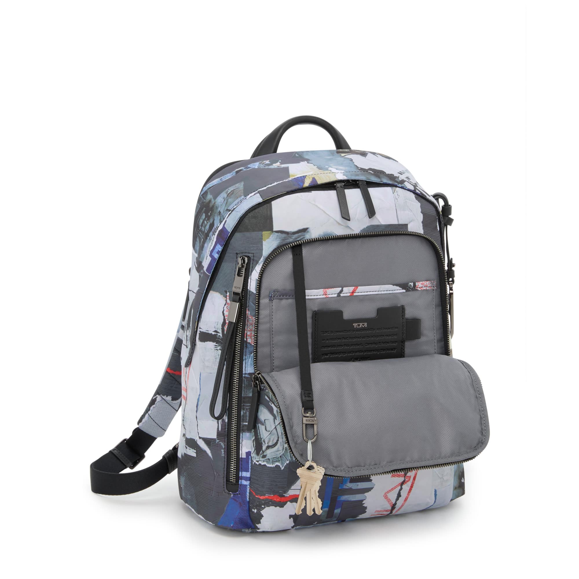 Angle. TUMI - Voyageur Halsey Backpack - Capsule Poster Print.