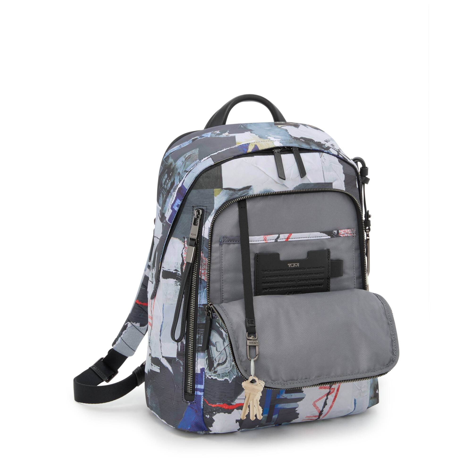 Angle. TUMI - Voyageur Halsey Backpack - Capsule Poster Print.