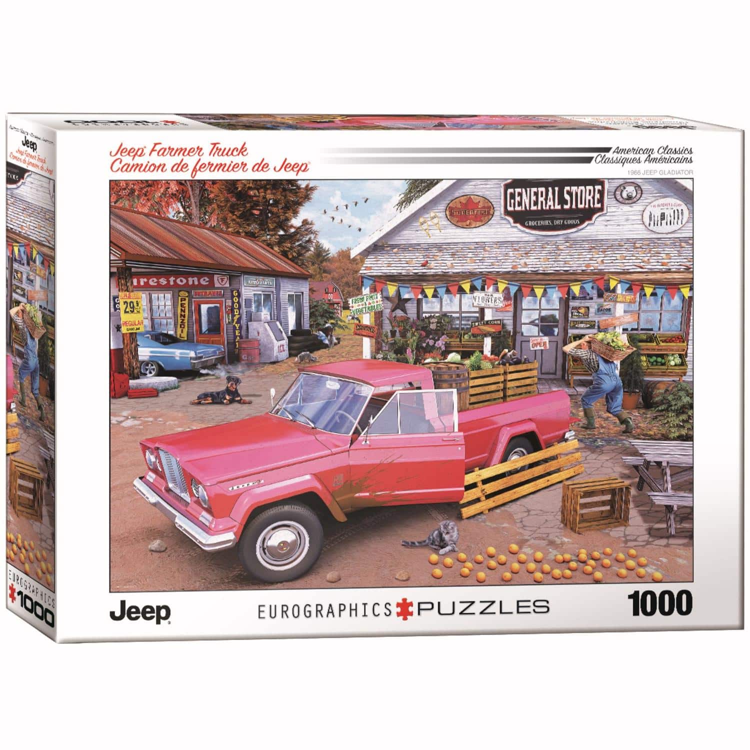 Eurographics - Jeep Farmer Truck Puzzles Multicolored 1000 pc price history on PriceWatchPro