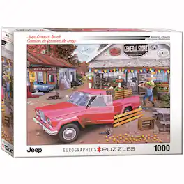 Eurographics - Jeep Farmer Truck Puzzles Multicolored 1000 pc