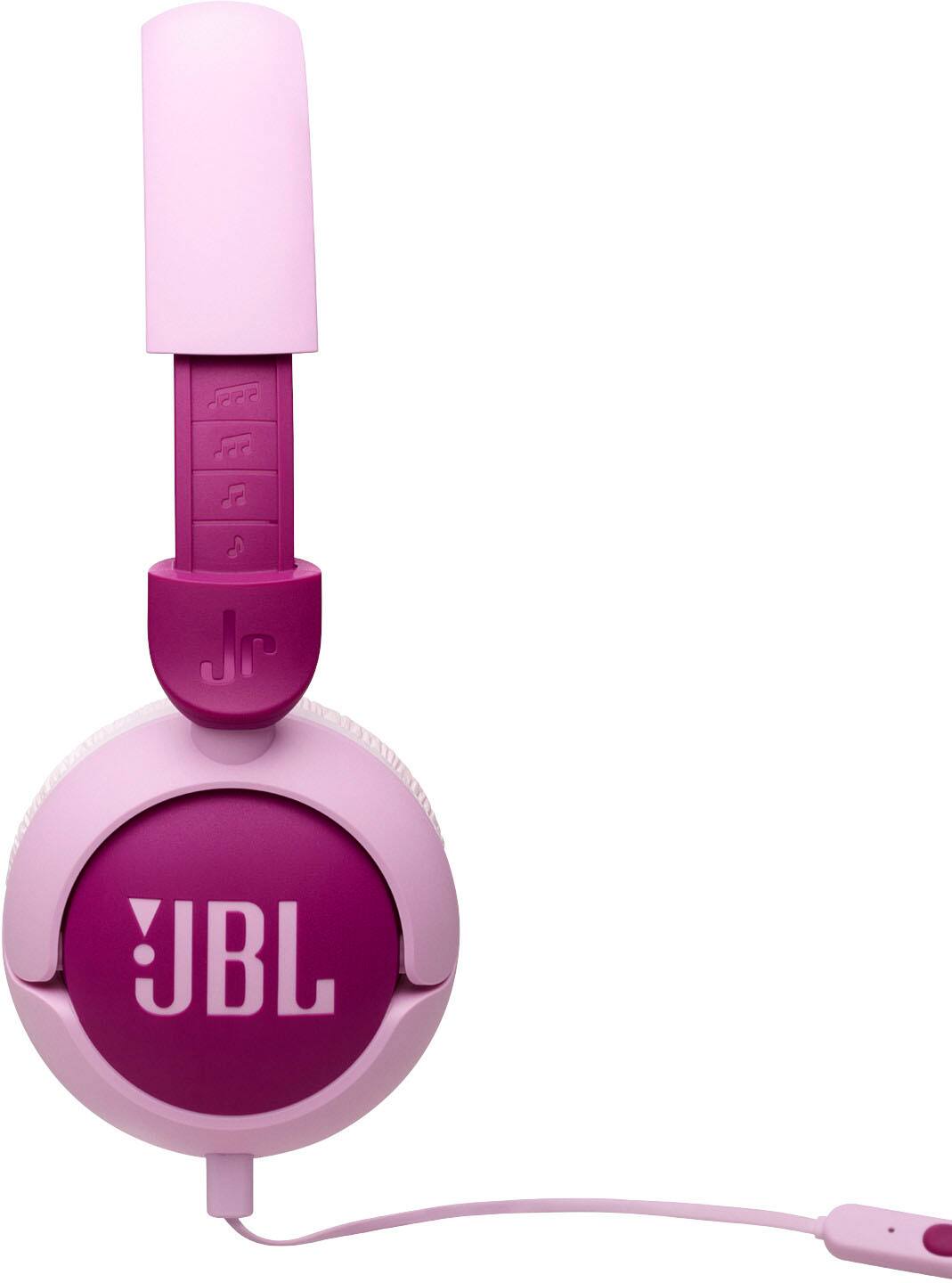 Alt View 1. JBL - Junior 320 Wired Kids On-Ear Headphones - 2025 - Purple.
