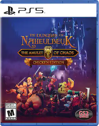 Front. GS2 Games - The Dungeon of Naheulbeuk: The Amulet of Chaos. - M (Mature 17+)