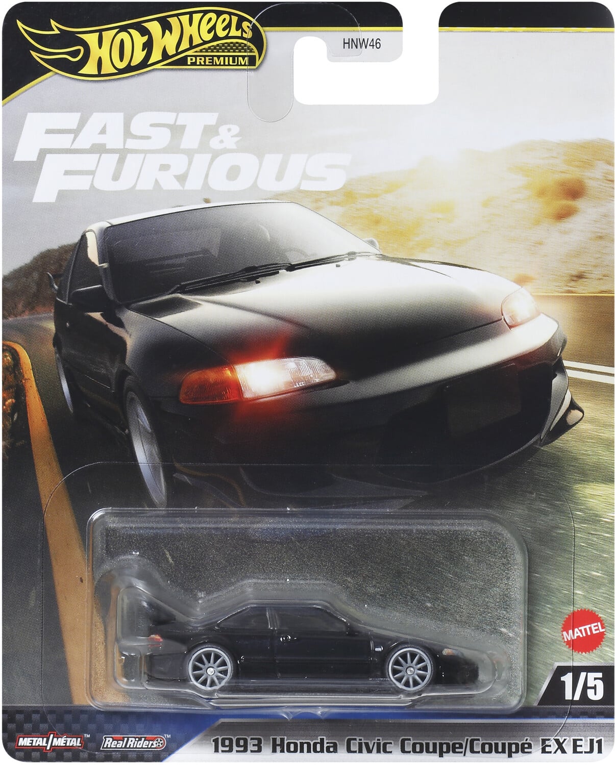 新品 ホットウィール 1993 Honda Civic Coupe 10台セット Hot Wheels Premium Fast & Furious Cars 1993 Honda Civic Coupe EX