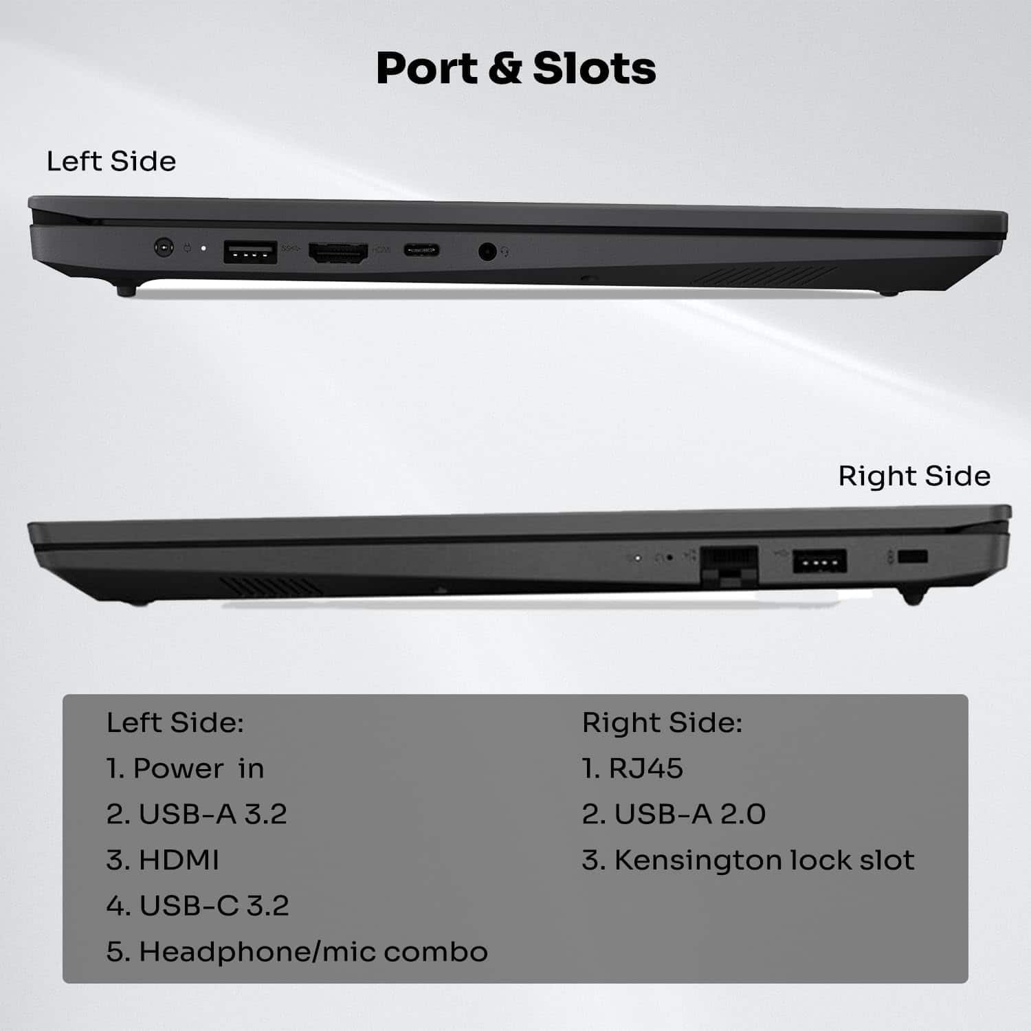 Lenovo - 新品 Lenovo V15 Ryzen5 7530U 512G 24G IPS Amazon.com: Lenovo V15 Laptop, 15.6