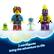 "DXOL x C BL SHOCK 2 minifigures to life the adventure bring."