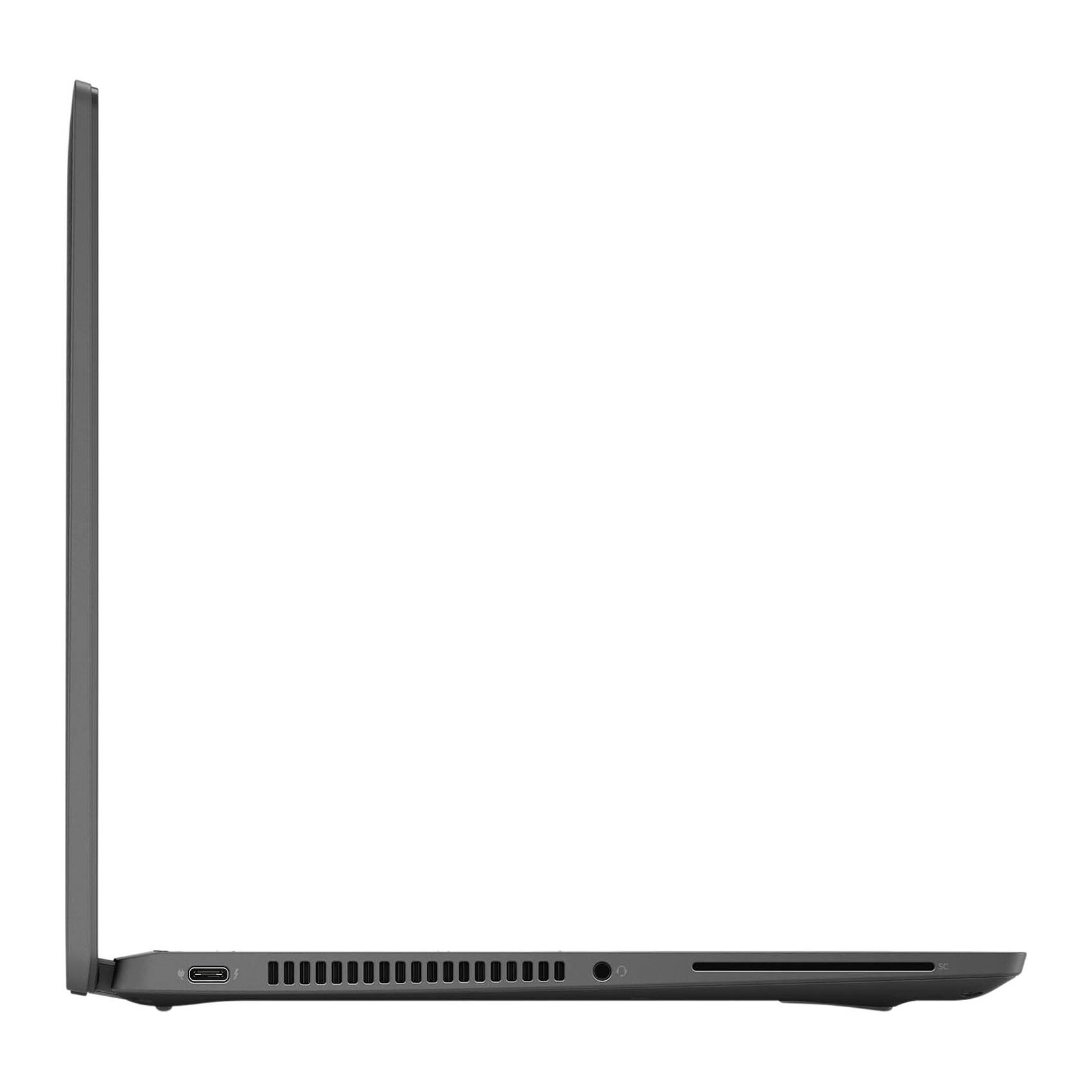 Left. Dell - Dell Latitude 7430 Core i7-1265U 1.8GHz, 32GB, 1TB SSD, 14inch FHD Touch, Windows 11 Pro (Refurbished) - Gray.