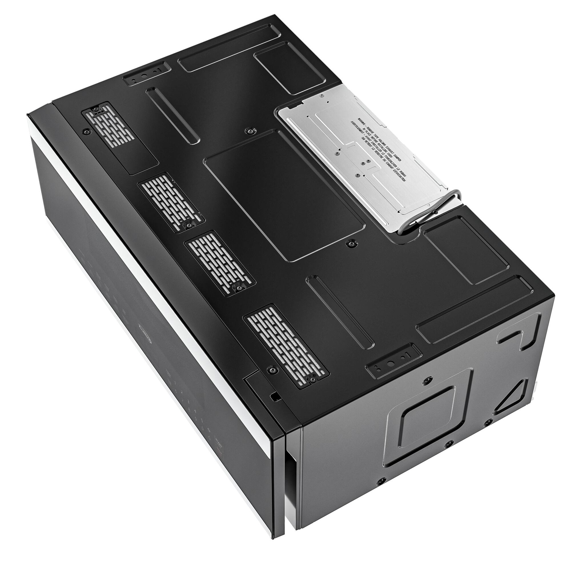 Alt View 7. Koolmore - 30 in. Over the Range Low Profile Microwave in Stainless-Steel, 1.2 cu. ft. - Stainless-Steel.