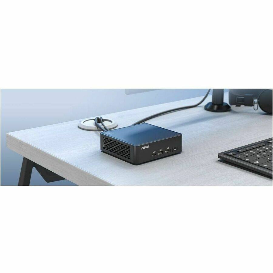 Alt View 2. ASUS - Asus NUC 15 Pro RNUC15CRKC5063CU Desktop Computer - Intel Core 5 210H - 16 GB - 512 GB SSD - Mini PC - Black - Intel - Black.