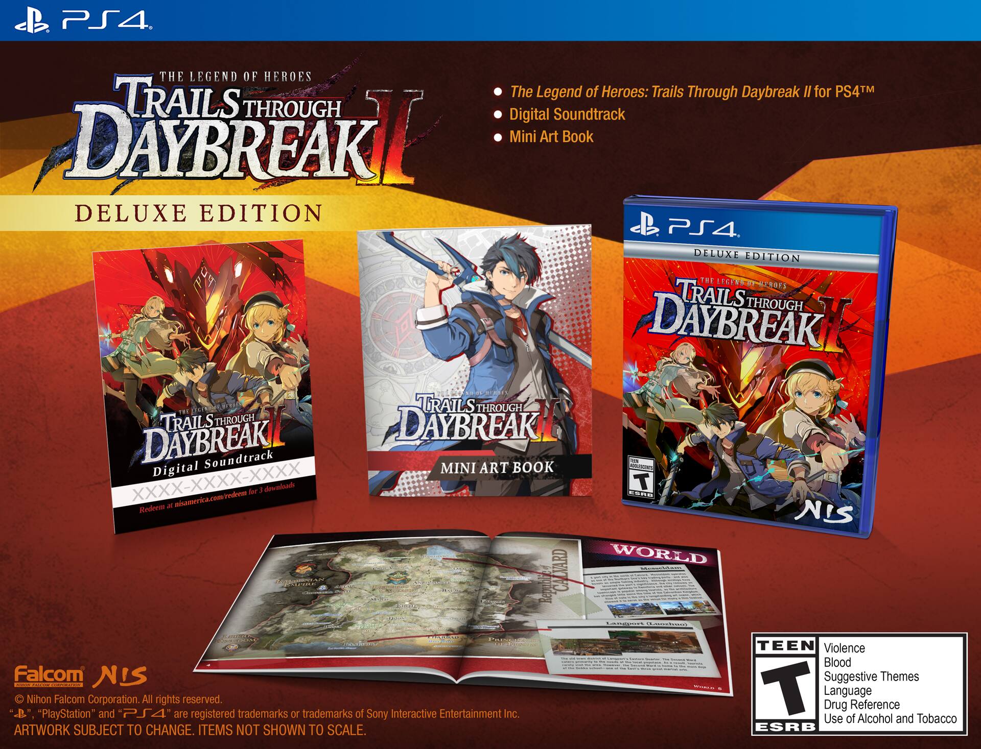 The Legend of Heroes: Trails through Daybreak II PlayStation
