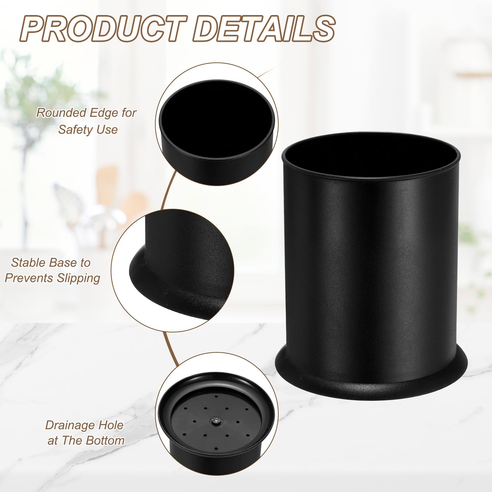 PRODUCT DETAILS

- Rounded Edge for Safety Use
- Stable Base to Prevents Slipping
- Drainage Hole at The Bottom