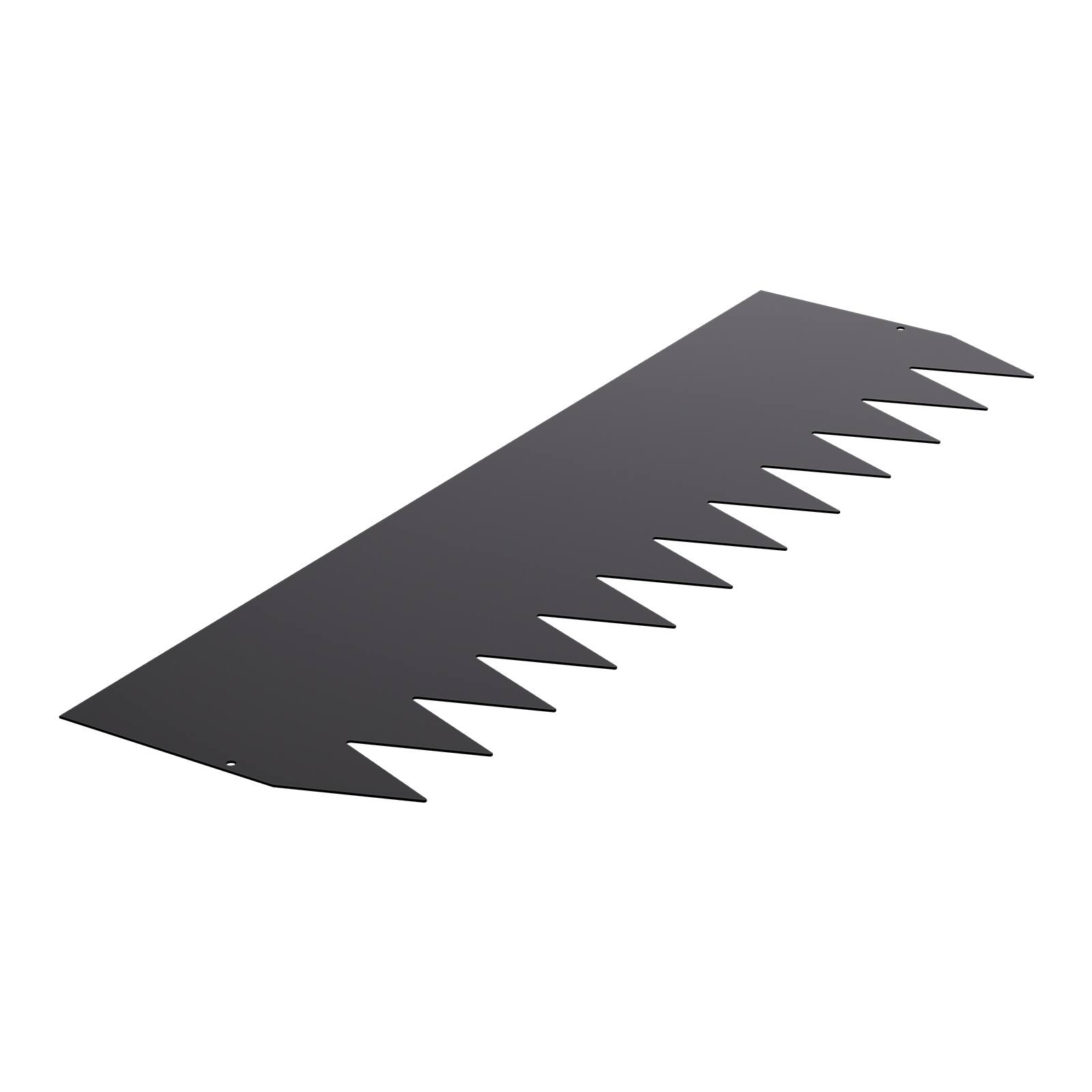 Alt View 5. VEVOR - Steel Landscape Edging, 4 Packs 40 x 12 in Rust-Resistant Metal Landscape Edging, Bendable Garden Edging Border - Black.