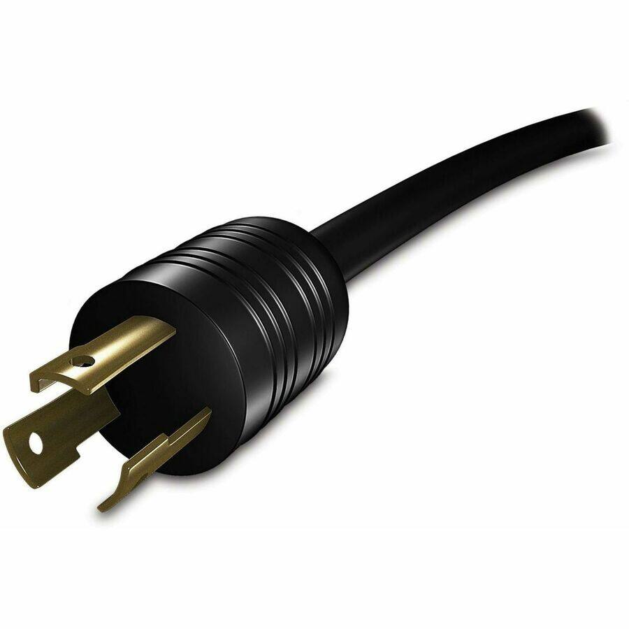 Alt View 1. APC - APC NetShelter Metered Rack PDU, 0U, 5.0kW, 200V and 208V, 30A, 36 C13 and 6 C19 outlets - Metered - NEMA L6-30P - 200 - Black.