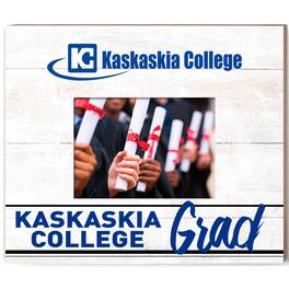 Jardine - Kaskaskia College Blue Devils Class of 2023 13.5" x 11.5" Frame - White