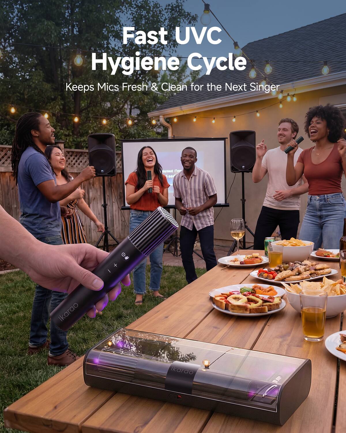 Fast UVC Hygiene Cycle Keeps Mics Fresh & Clean for the Next Singer

burned n 60

Ikarao
Ikarao