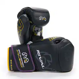 RIVAL - RFX-Guerrero Intelli-Shock 2.0 Bag Gloves - 10 oz. - RJJ - Black/Gray