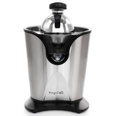 Front. MegaChef - MegaChef Stainless Steel Electric Citrus Juicer - Silver.