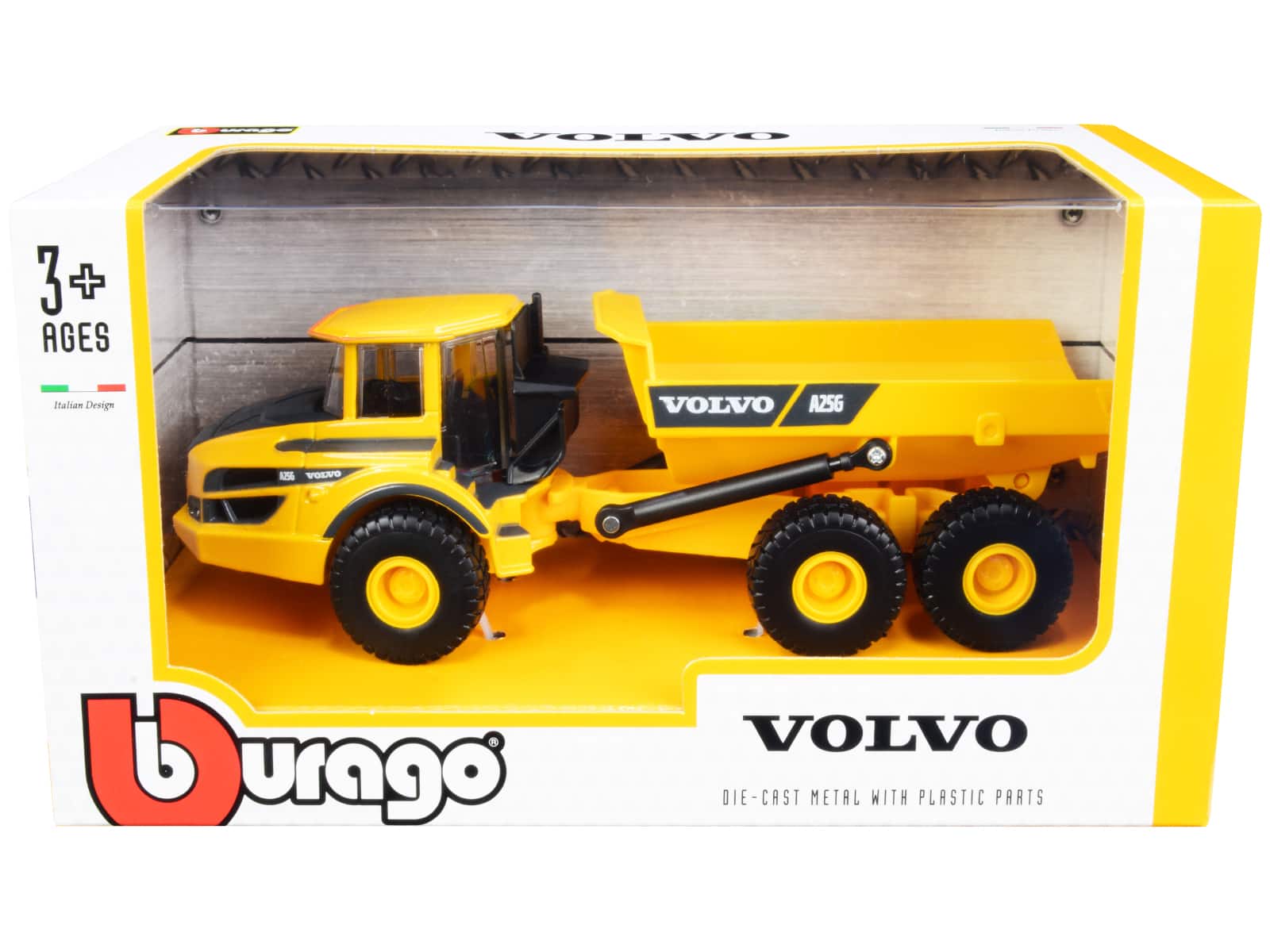 Volvo A25G Articulated Hauler Yellow 1/50 Diecast Model by Bburago price history on PriceWatchPro