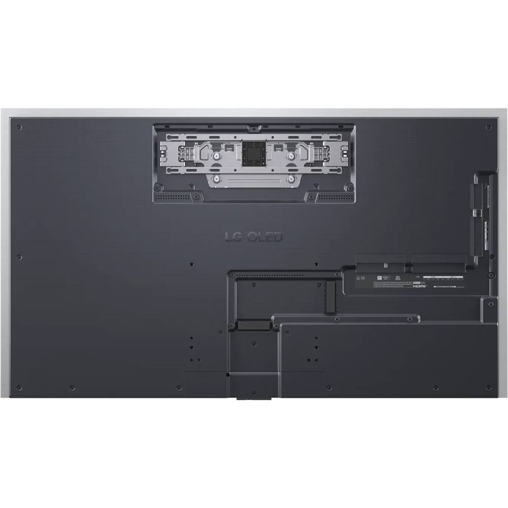 Back. LG - 55" G5 OLED evo 4K UHD TV with One Wall Design (2025) + 26-Month Extended Warranty Protection Plan Bundle.