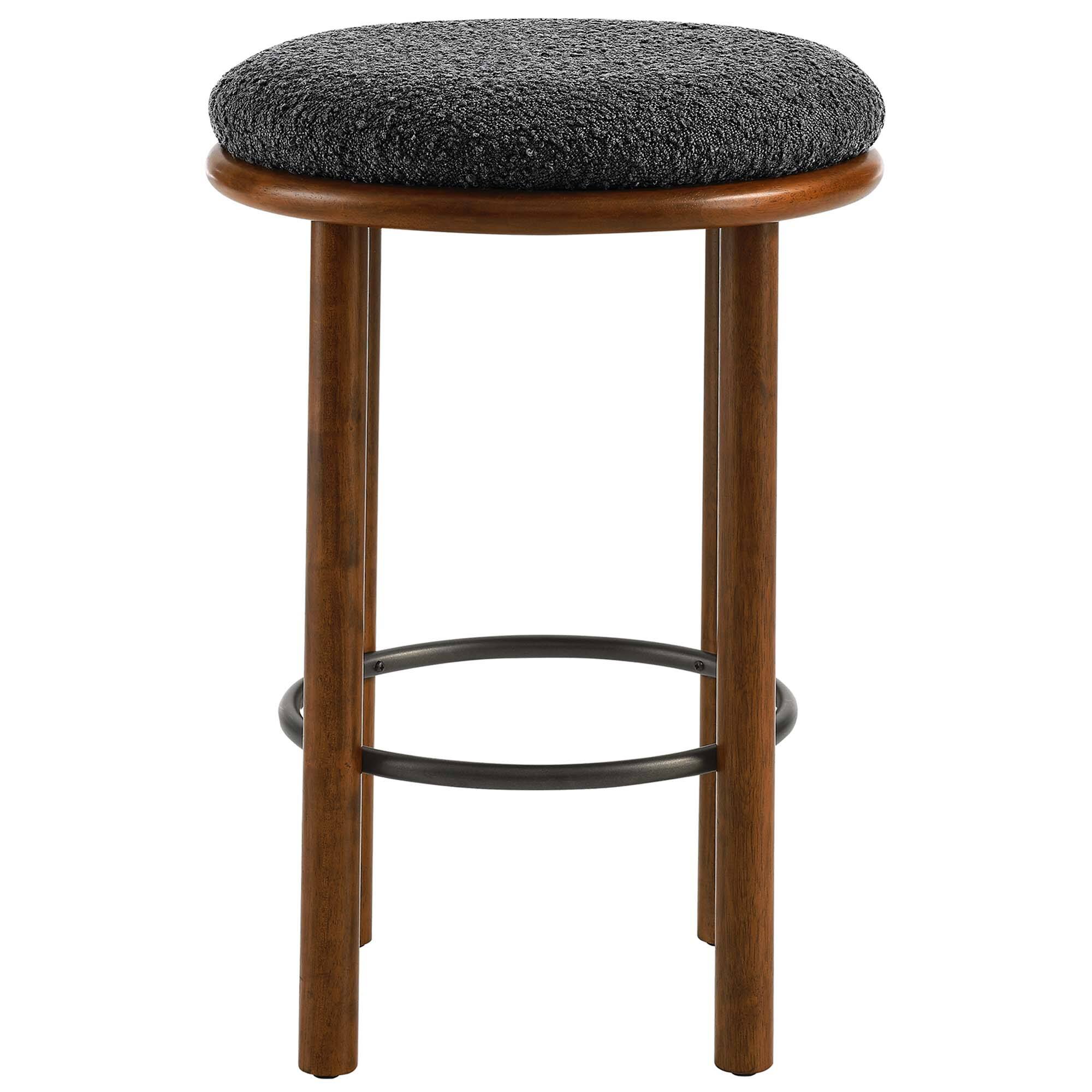 Alt View 1. Modway - Fable Boucle Fabric Counter Stools Set of 2 by Modway - 0.